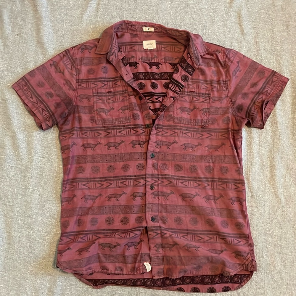 Ambig California short sleeve button down